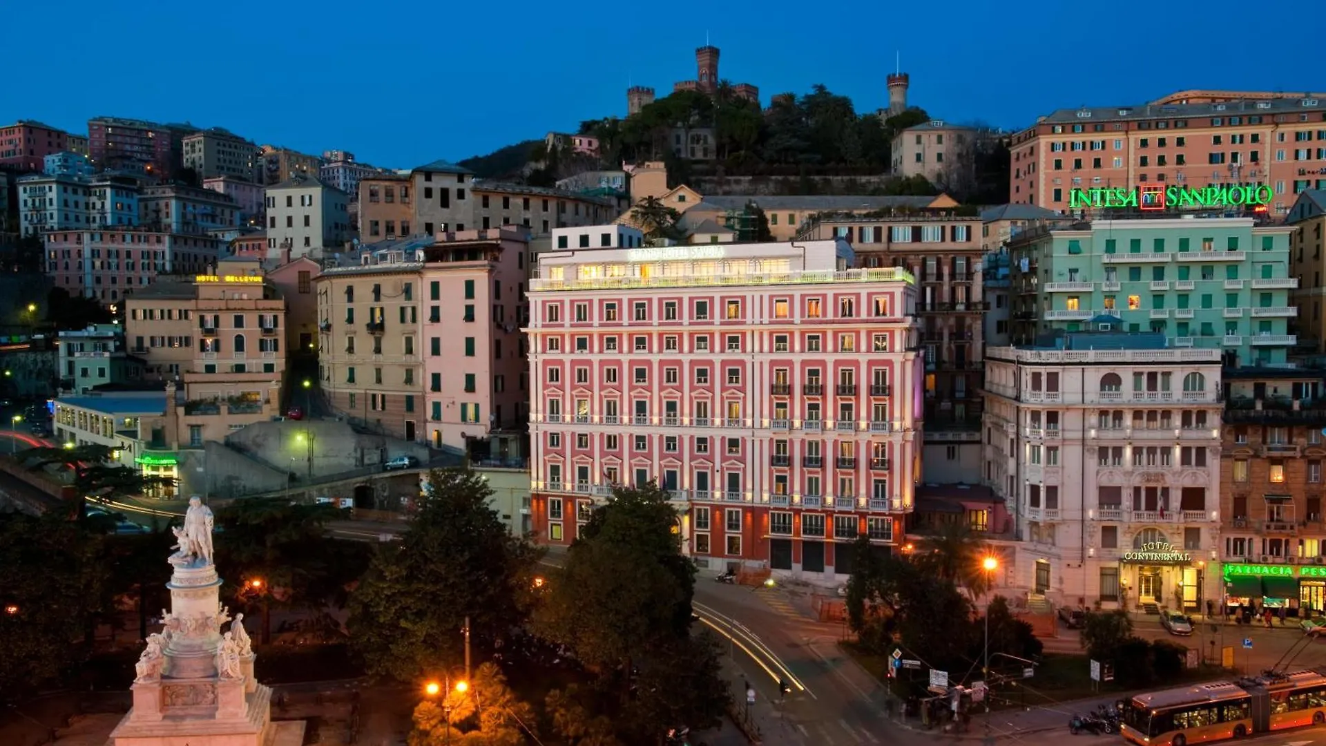 *****  Grand Hotel Savoia Genua Włochy